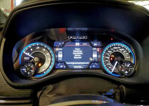 2022 Ram 1500 Limited z USA, uszkodzony, nr VIN 1C6SRFHT4NN207296